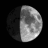Moon age: 8 days, 23 hours, 55 minutes,73%