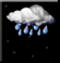 Chuva forte, Algumas Nuvens
